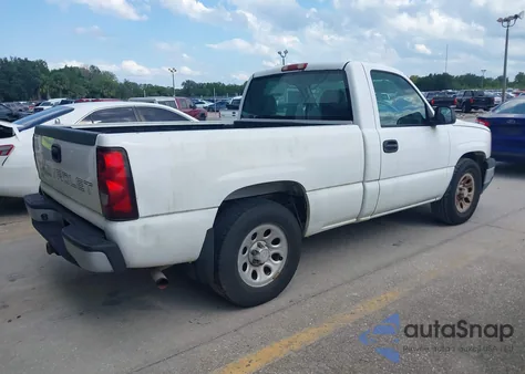 2006 Chevrolet Silverado 1500 Work Truck из США, поврежденный, VIN 3GCEC14X96G273016